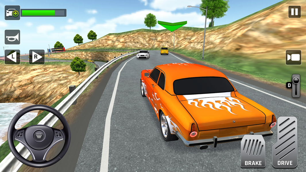 City Taxi Driving 3D Simulator - Gameplay image of android game
