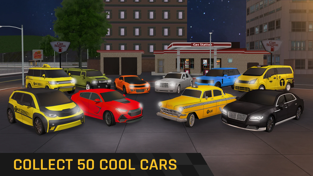 City Taxi Driving 3D Simulator - Gameplay image of android game