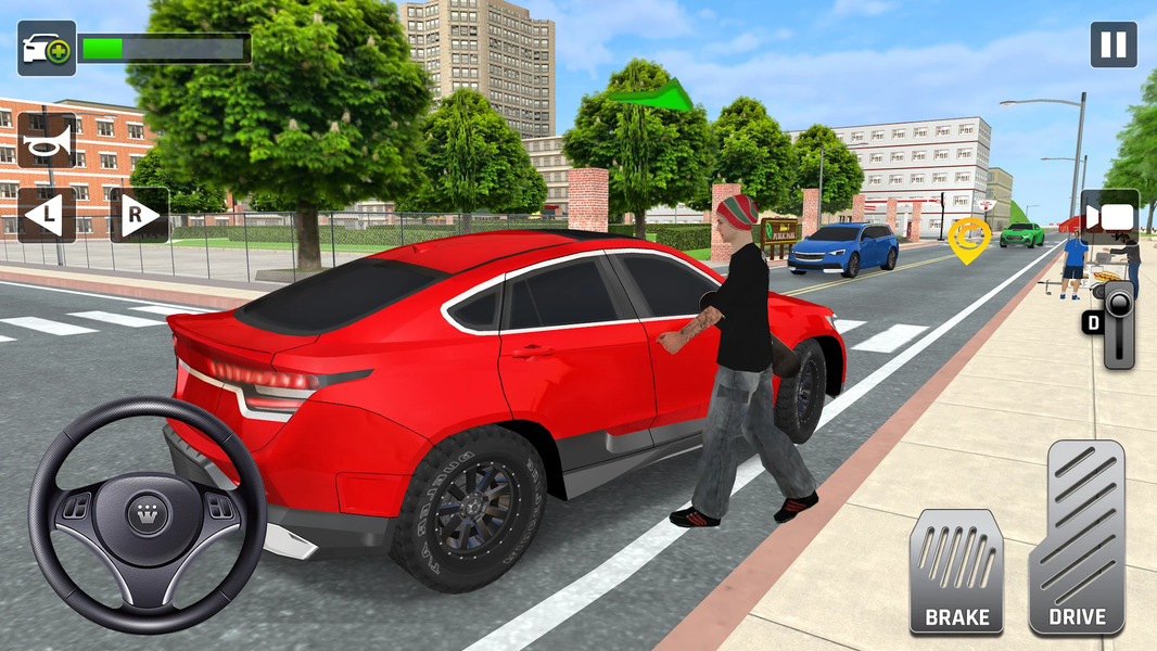 City Taxi Driving 3D Simulator - Gameplay image of android game
