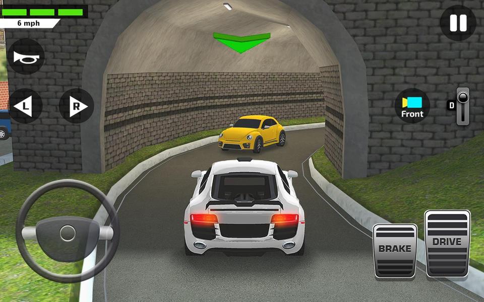 City Car Driving & Parking School Test Simulator – آموزش رانندگی در شهر - عکس بازی موبایلی اندروید