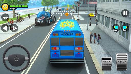School Bus Simulator Driving - عکس بازی موبایلی اندروید
