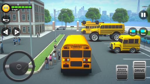 School Bus Simulator Driving - عکس بازی موبایلی اندروید