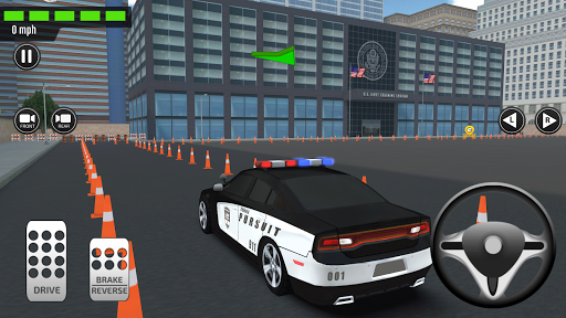 Emergency Car Driving Simulator - Gameplay image of android game