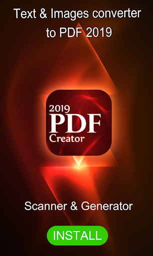 PDF Creator convert text & ima - عکس برنامه موبایلی اندروید