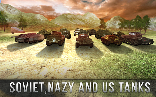 Tank Battle 3D: World War II - عکس بازی موبایلی اندروید