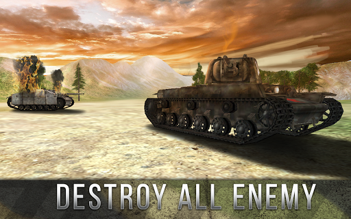 Tank Battle ۳D: World War II - عکس بازی موبایلی اندروید