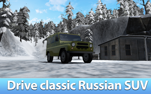 Russian UAZ Offroad Simulator - Gameplay image of android game