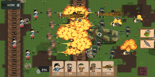 Trench Warfare - WW1 War Games - Gameplay image of android game