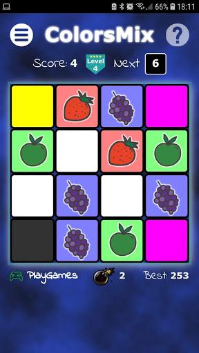 Colors Mix Puzzle Game - Gameplay image of android game