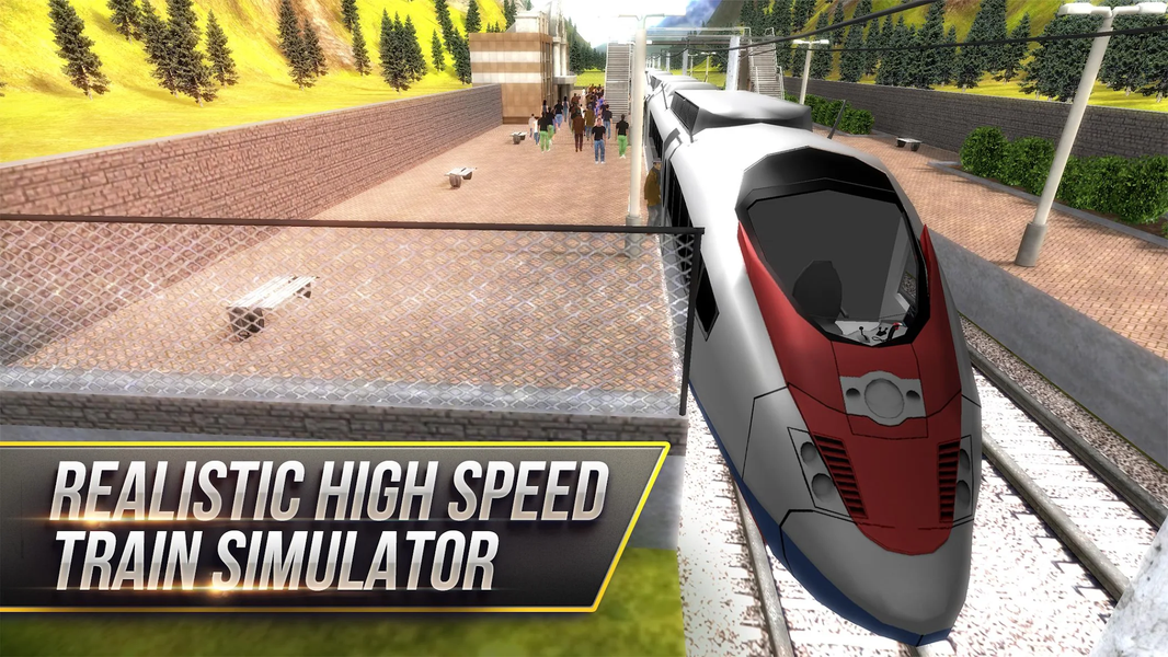 High Speed Trains - Locomotive - Gameplay image of android game