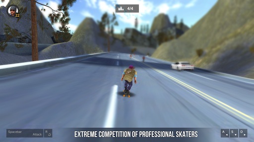 Longboard Simulator 3D: Skater - عکس برنامه موبایلی اندروید