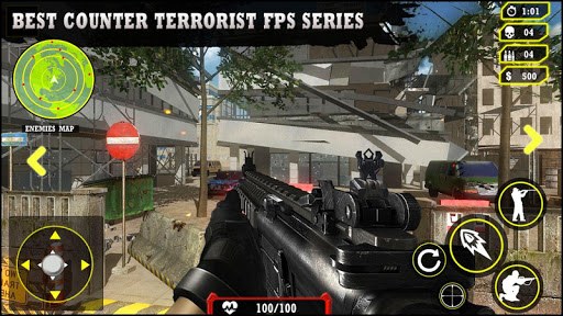 Critical Warfare FPS : Call of Strike Shooter 2k20 - Gameplay image of android game