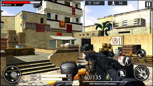 Machine Gun Games: War Shooter - Gameplay image of android game