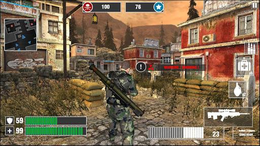 FPS Shooting Battle Gun Games - Gameplay image of android game