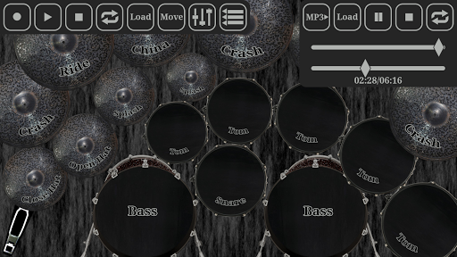 Drum kit metal - Gameplay image of android game