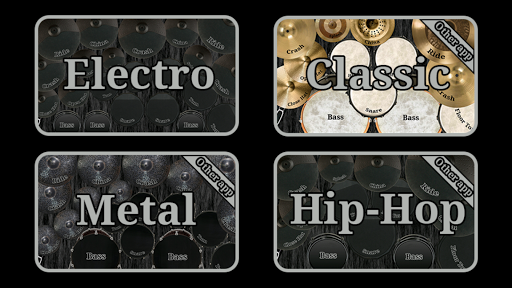 Electronic drum kit - Gameplay image of android game