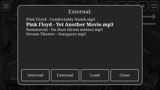 Electronic drum kit - Gameplay image of android game