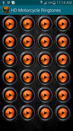 HD Motorcycle Sounds Ringtones - Image screenshot of android app