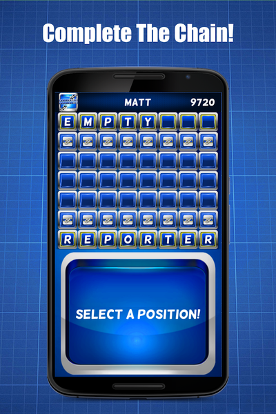 Word Chains - Gameplay image of android game