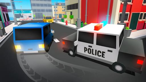 Cube Car Theft Race 3D - عکس بازی موبایلی اندروید