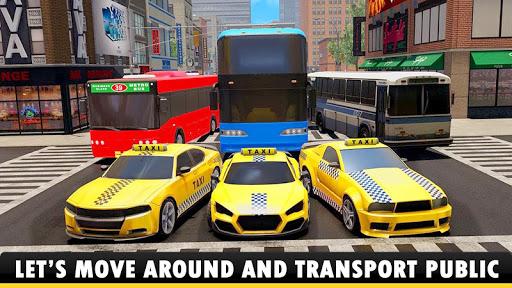 City Taxi Driving - Taxi Games - عکس بازی موبایلی اندروید