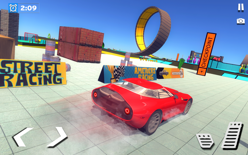 Mega Sky Ramp: Car Drive Game - Image screenshot of android app