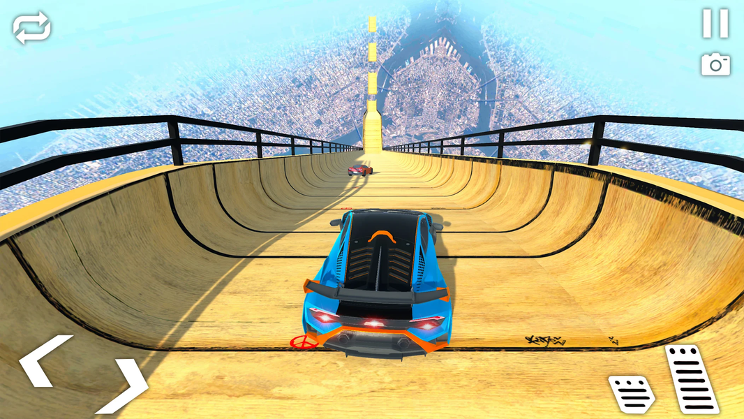 Mega Sky Ramp: Car Drive Game - عکس برنامه موبایلی اندروید