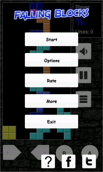 Falling Blocks - عکس بازی موبایلی اندروید