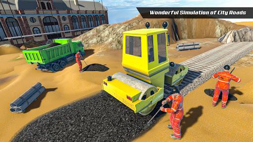 Construction Games: Snow Games - Gameplay image of android game