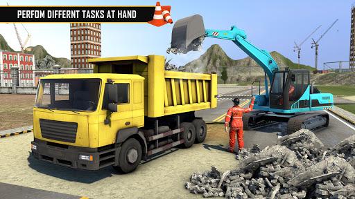 Construction Games: Snow Games - Gameplay image of android game