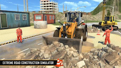 Construction Games: Snow Games - Gameplay image of android game