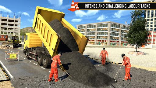 Construction Games: Snow Games - Gameplay image of android game