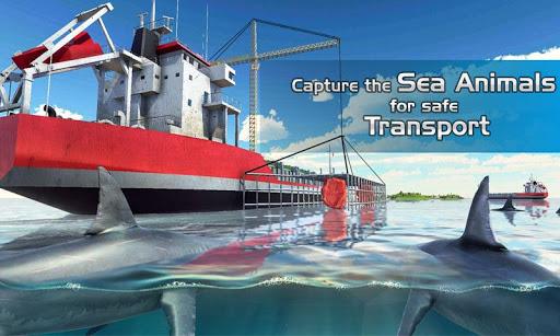 Sea Animal Transport Truck Sim - Gameplay image of android game