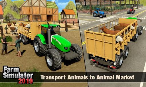 Real Tractor Driving Simulator - عکس بازی موبایلی اندروید