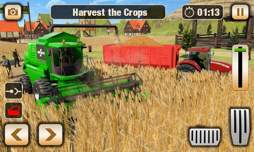 Download do APK de Real Tractor Farming Simulator 18 Harvesting Game para  Android