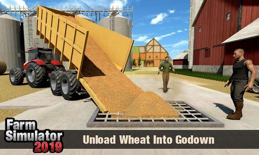 Real Tractor Driving Simulator - عکس بازی موبایلی اندروید