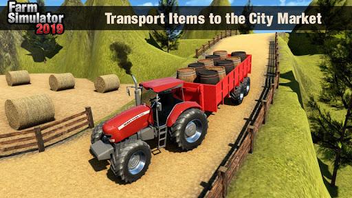 Real Tractor Driving Simulator - عکس بازی موبایلی اندروید
