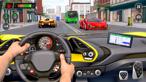 Car Race 3D - Race in Car Game - Gameplay image of android game