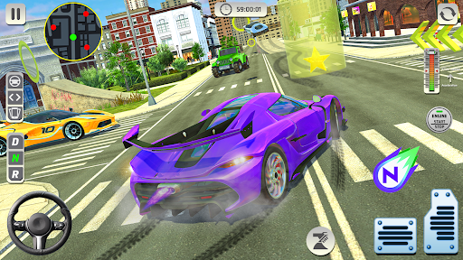 Car Race 3D - Race in Car Game - Gameplay image of android game