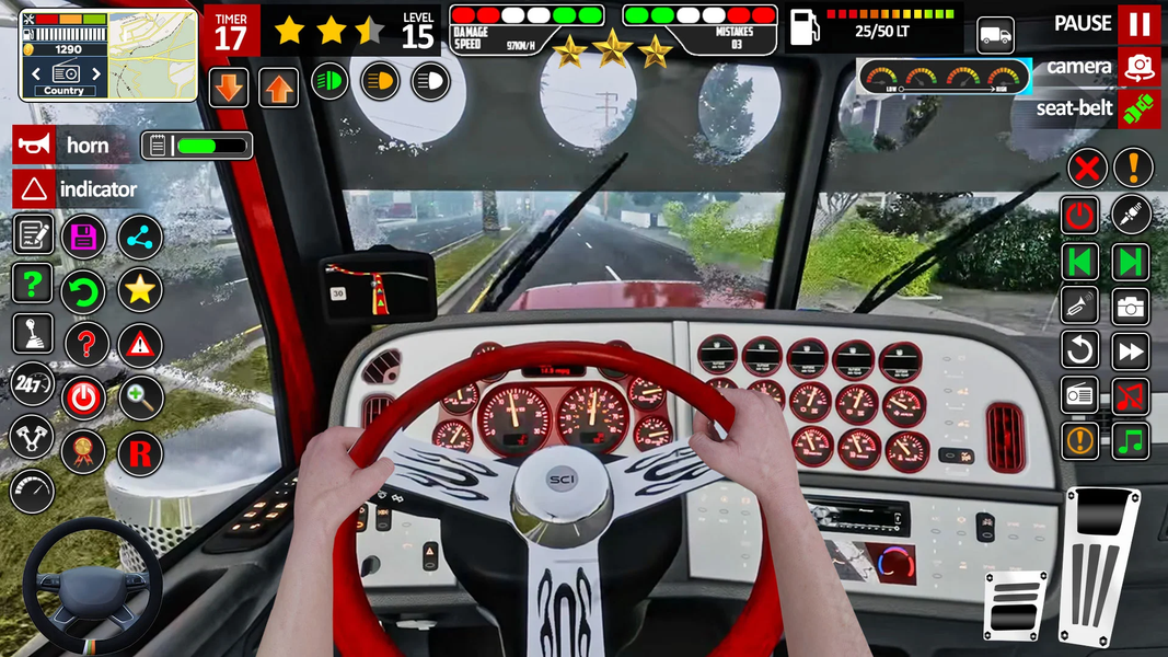Real Truck Driving Truck Games - Gameplay image of android game