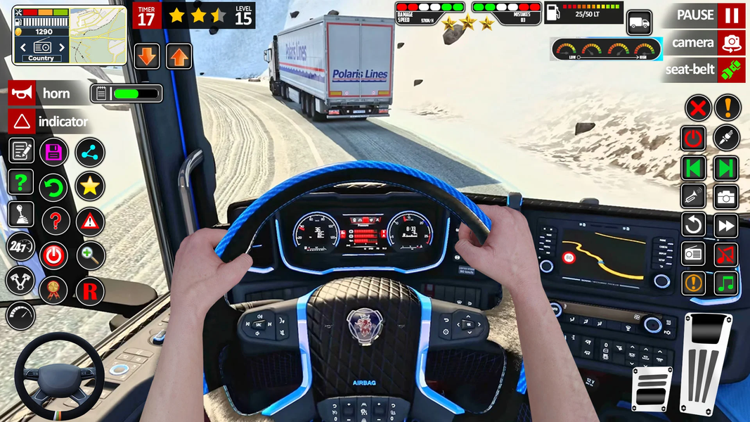 Real Truck Driving Truck Games - Gameplay image of android game