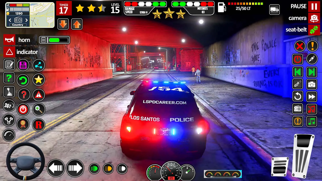 Police Car Chase: Police Game - عکس بازی موبایلی اندروید