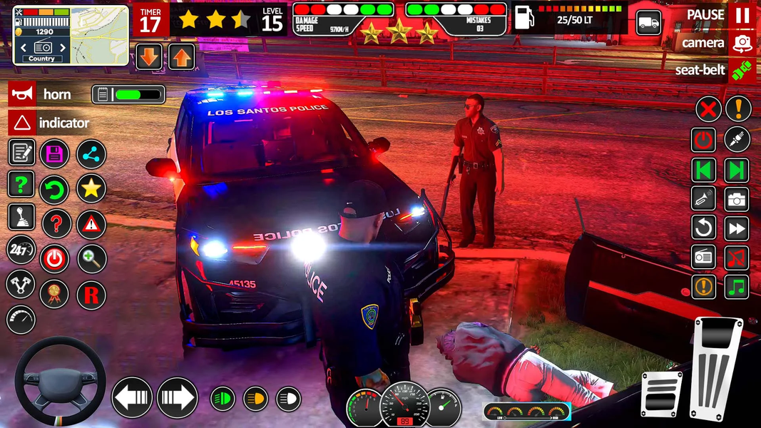 Police Car Chase: Police Game - عکس بازی موبایلی اندروید