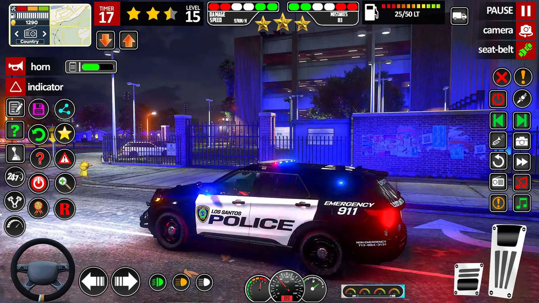 Police Car Chase: Police Game - عکس بازی موبایلی اندروید