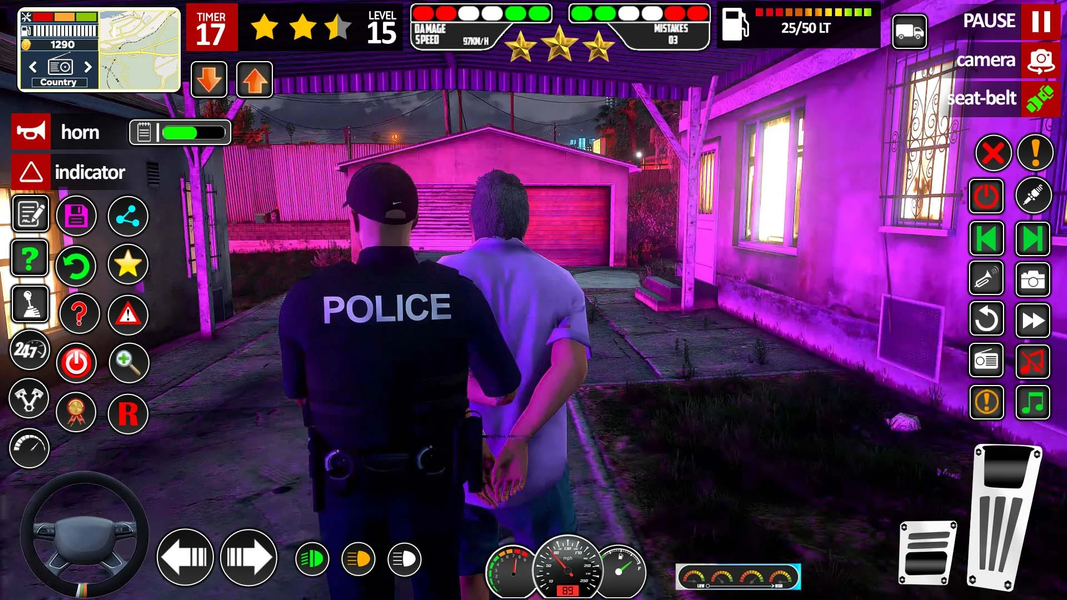Police Car Chase: Police Game - عکس بازی موبایلی اندروید