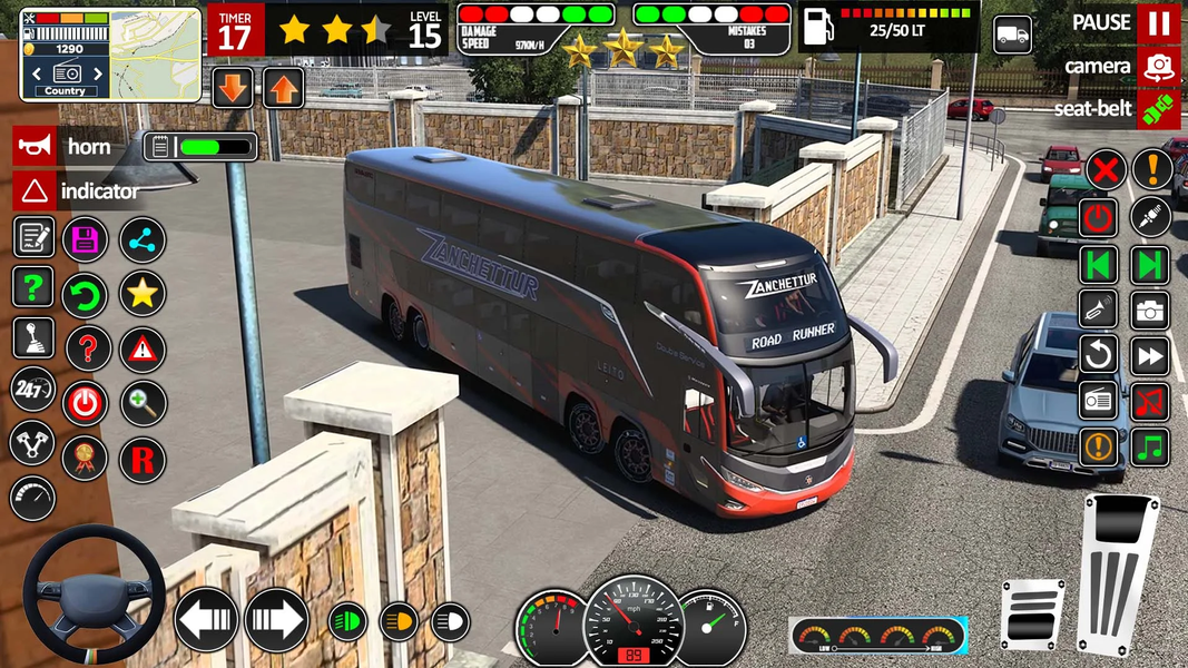 Real Bus Games - Bus Simulator - Gameplay image of android game