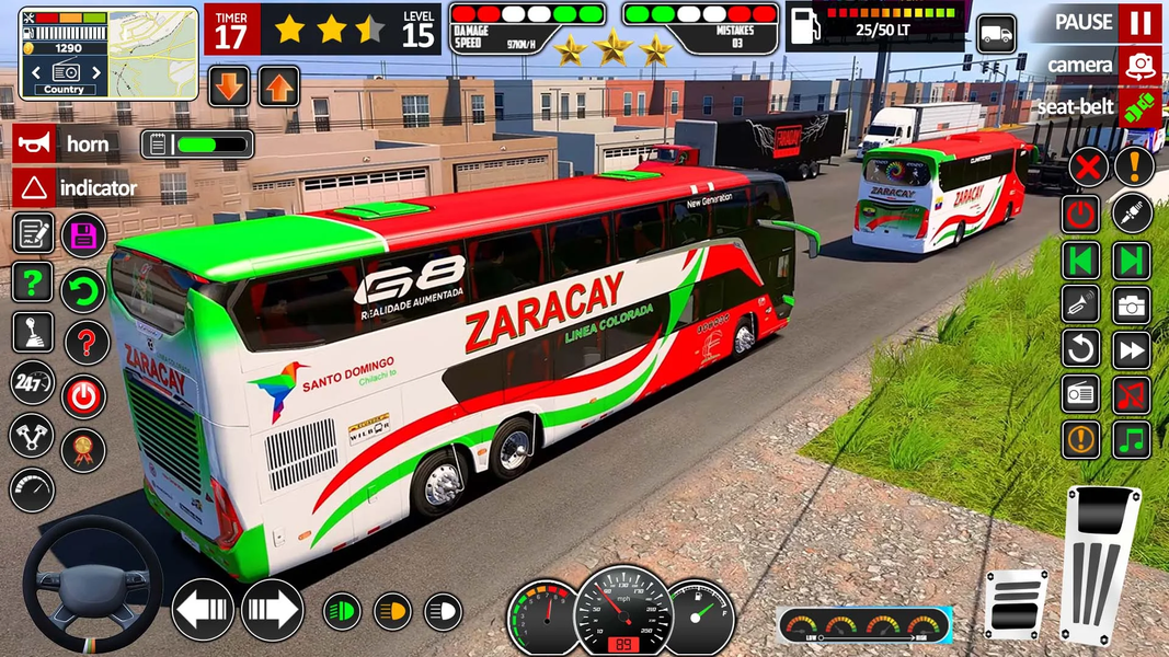 Real Bus Games - Bus Simulator - Gameplay image of android game