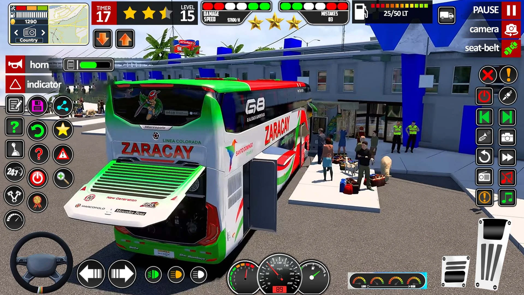 Real Bus Games - Bus Simulator - Gameplay image of android game