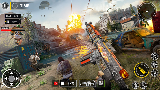 Guns Fire Squad Battleground - Gameplay image of android game