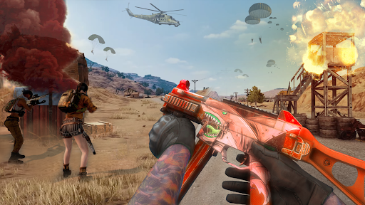 Guns Fire Squad Battleground - عکس بازی موبایلی اندروید